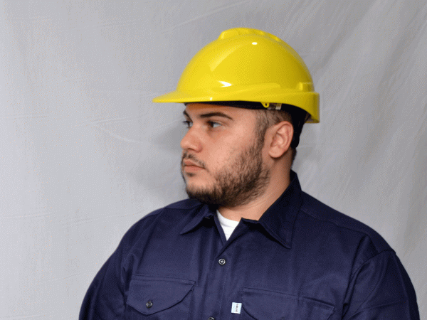 Casco de Seguridad Amarillo
